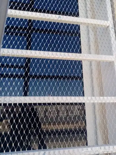 طارد الحمام. غطاء مكيفات فيبر جلاس مروحه شفات اشواك حمام مع 2