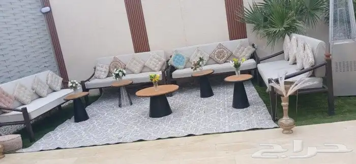 تاجير كراسي وطاولات الرياض تاجير جلسات شعبيه 9