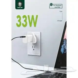 شاحن Green Lion Mini Pro Fast PD GaN 33W UK - أسود 3