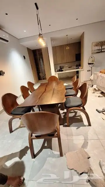 كنب ومجالس وطاولات طعام وطولات خدمه 0