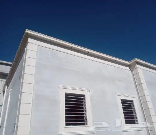أعمال كسر رخام وا لياسه ملونه على واجهات العماره 16