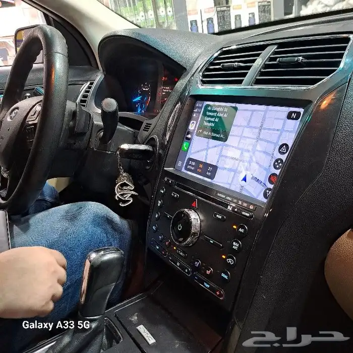 شاشة فورد اكسبلور مديل 2012-2017 بنظام ابل كار بلي 2