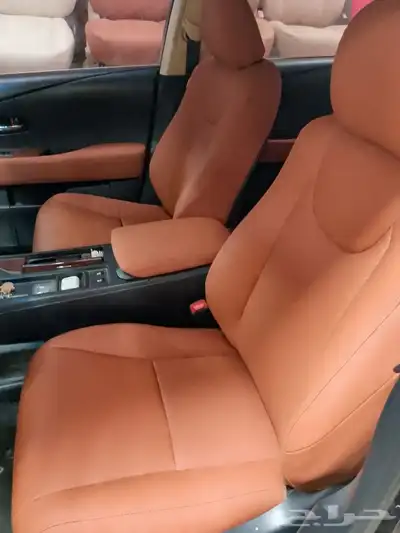 تنجيد كراسي سياره لكزس RX350موديل 2016جلد شد الوكالة 3