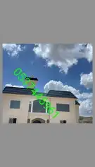 A moving poetry house with a fabric tile covering 2