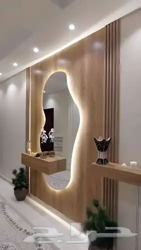 ديكورات منازل بديل خشب سعر الوح 45 ريال مع تركيب 9