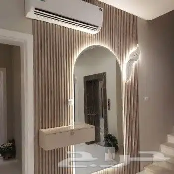 ديكورات منازل بديل خشب سعر الوح 45 ريال مع تركيب 2