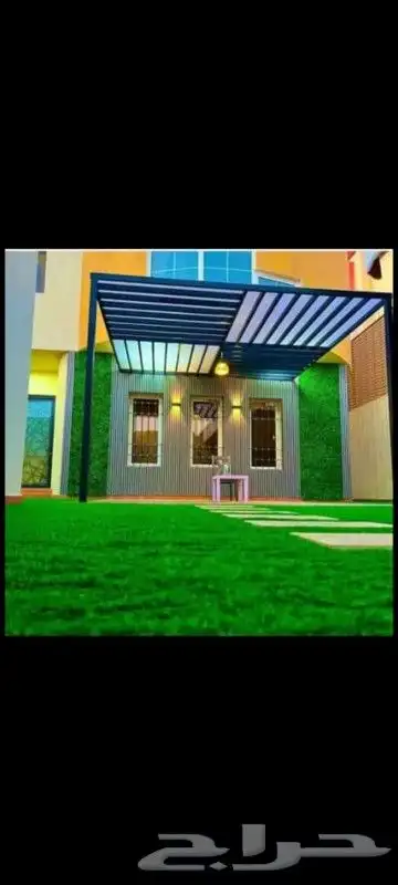 مظلات وسواتر جده لجميع اعمل الحداده 5