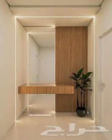 ديكورات منازل بديل خشب سعر الوح 45 ريال مع تركيب 6