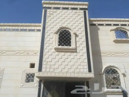 ديكورات خارجيه تطعيمات ولياسه ملونه من خارج بلكامل 5