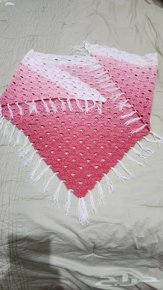 شال نسائي يدوي 1