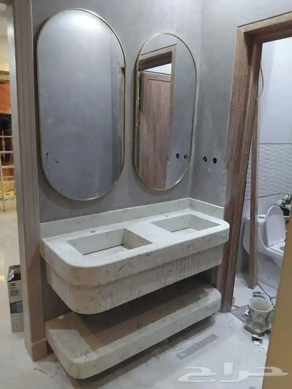 من المصنع للعميل مغاسل رخام تفصيل وتوريد (طبيعى  صناعى). 4