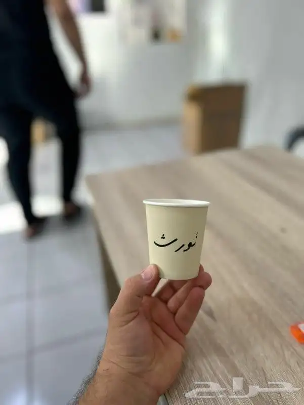 طباعة اكواب كافيهات ورقية جميع المقاسات 1