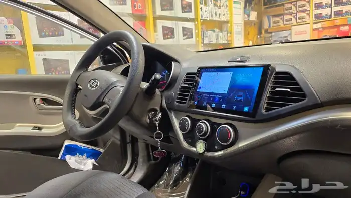 شاشة كيا بيكانتو 2016 مع كامره خلفية و CarPlay 1