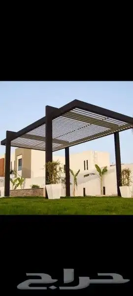 مظلات وبرجولات وسواتر وبنل 8