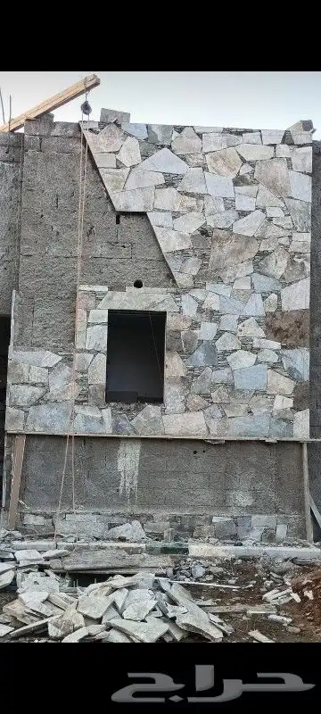 تلبيس حجر ورص اراضي وبيوت تراثيه 6