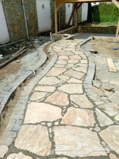 معلم حجر وديكورات اسمنتيه 9