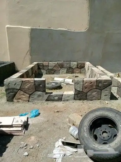 معلم حجر وديكورات اسمنتيه 21
