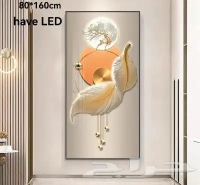 وصله اللوحات الجديد باشكال اضاه ليد فخامه لوحه معا اليد 0