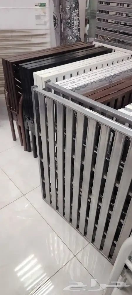 سريرحديد فرش سكن غرف سواق غرف عمال سرير قابل للطي 8