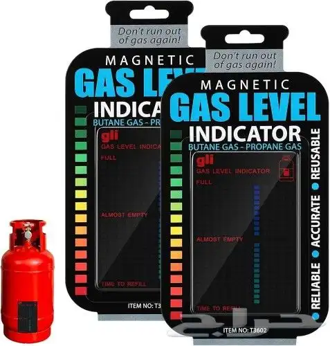 مؤشر مستوى الغاز المغناطيسي لأسطوانة الغاز قطعتين 0