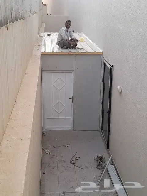 مظلات وساندوتش بنل وجميع اعمال الحداده 7