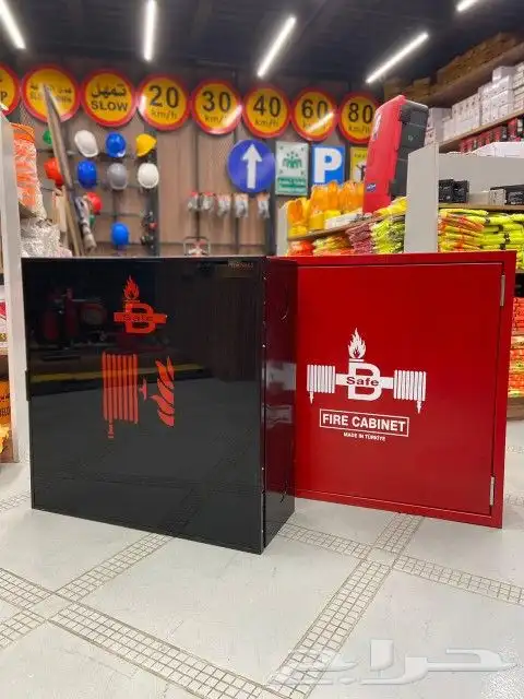 باب طوارئ مقاوم للحريق و صندوق حريق 0