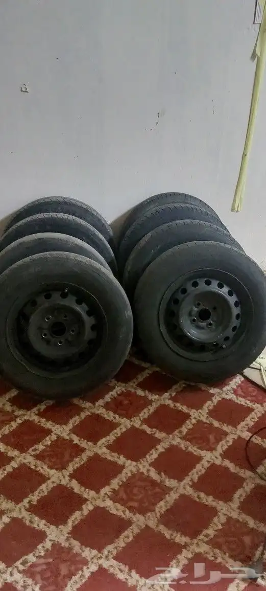 مقاس 14 الجنوط5مسمار حقت كامري وربعه حقت كورولا4مسمار 2