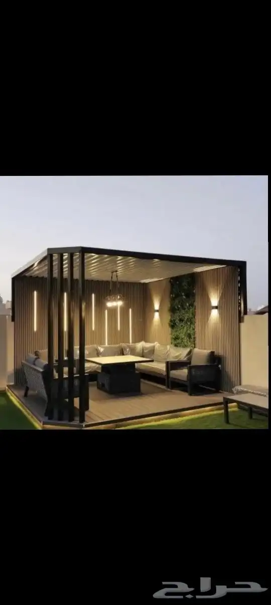 مظلات وبرجولات وسواتر وبنل 3