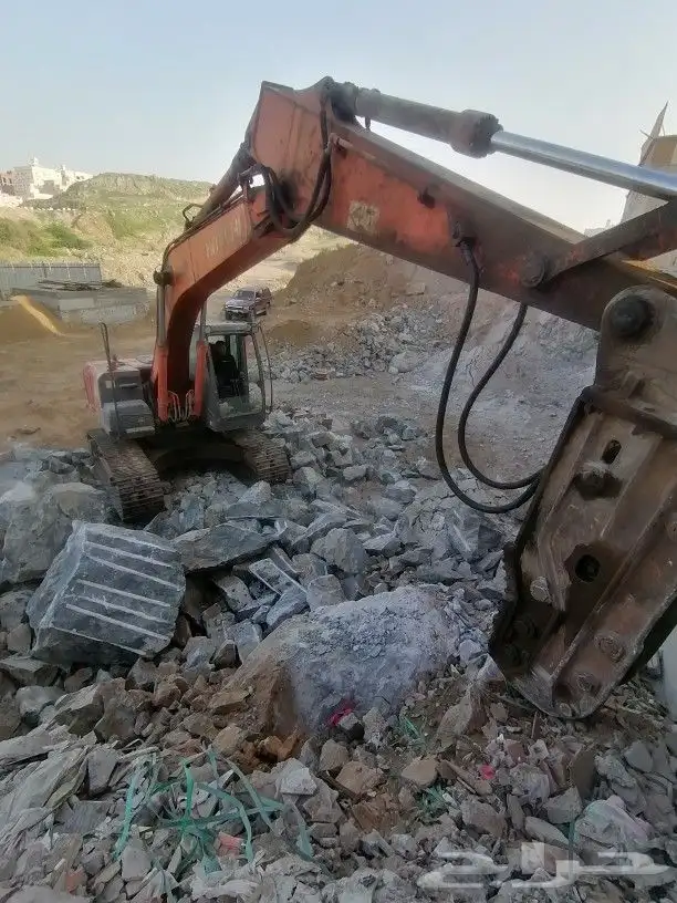 بوكلين حفار للإيجار 1