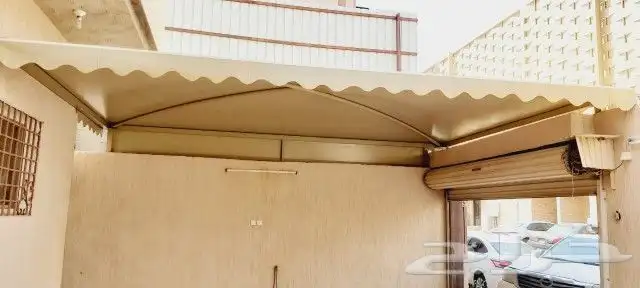 تلبيس قماش بيت شار مشب نار مظلات سواتر معلم الباكستاني 2