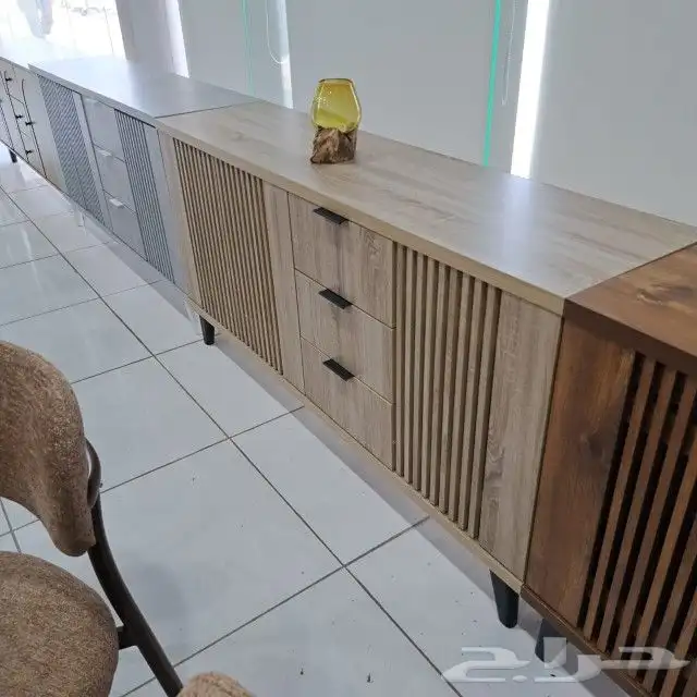 طاوله بوفيه خشب 2