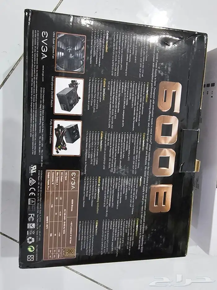 Power Supplies باور سبلاي 600 واط جديد CORSAIR و EVGA 1