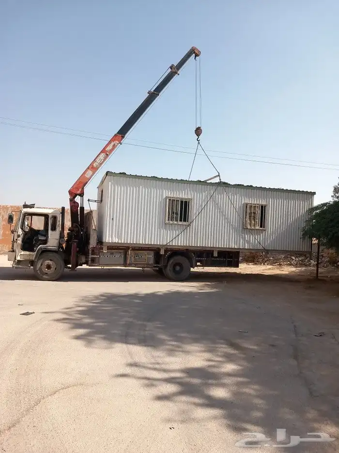 ونش كرين 5 طن لنقل البركسات وجميع المعدات الخرج 0