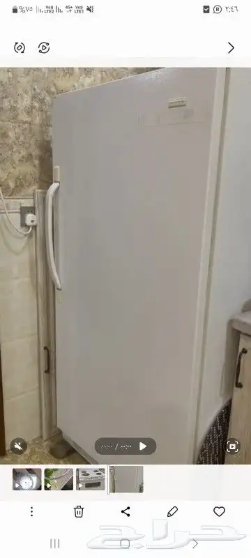 ثلاجه وفورن كهربائي 110 للبيع 5