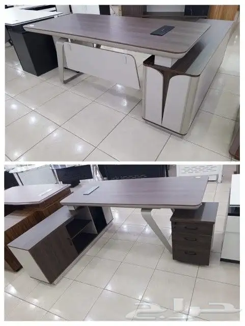 مكاتب وكراسي وطاولة اجتماع ووحدات عمل 3