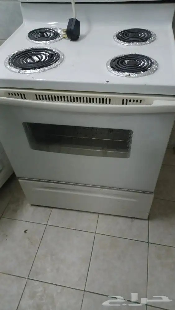 ثلاجه وفورن كهربائي 110 للبيع 3