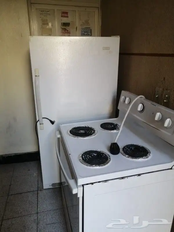 ثلاجه وفورن كهربائي 110 للبيع 6