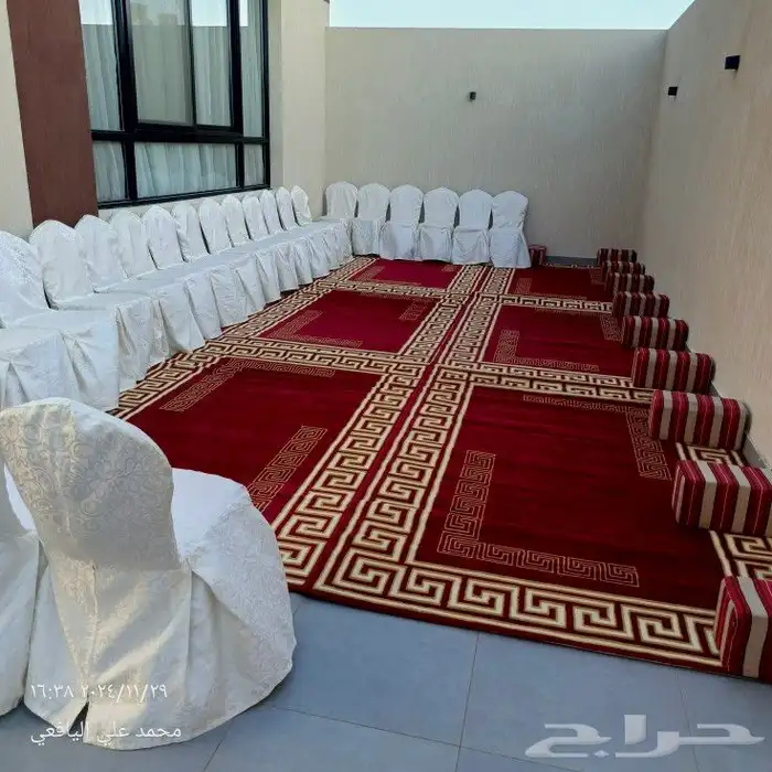 كراسي وسجاد للاجار 1