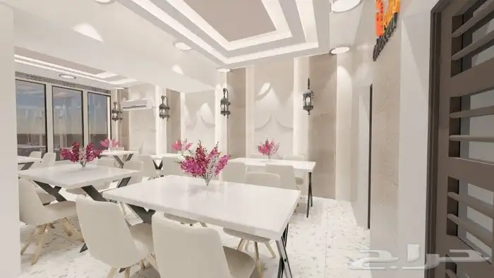 تصميم وتنفيذ ديكورات مطعم بروستد واكلات سريعه 6