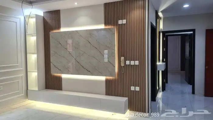 ديكورات للشاشات ديكورات حديثه ريكم يهمني 6