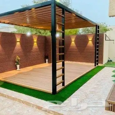 مظلات سواتر جلسات مواقف سيارات هناجر مستودعات كلادنج 0