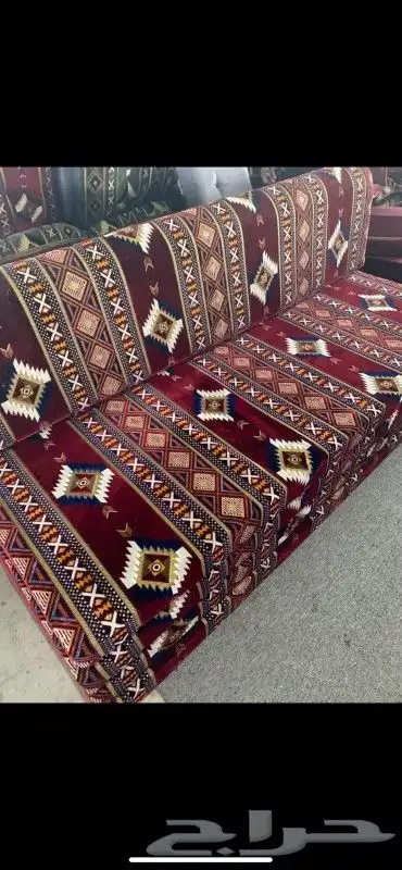 مجالس عربية تفصيل وجاهز كراسي مركاز ومساند طهر 8