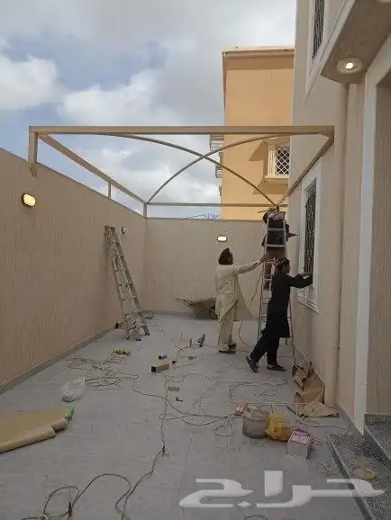 مظلات سواتر جلسات مواقف سيارات هناجر مستودعات كلادنج 5