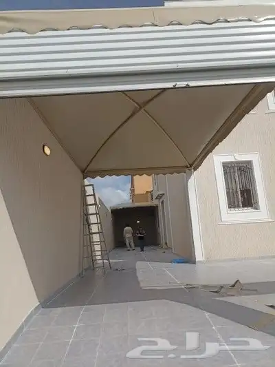 مظلات سواتر جلسات مواقف سيارات هناجر مستودعات كلادنج 4