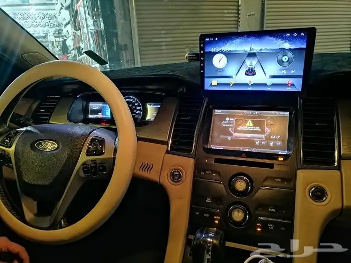 ترهيم شاشة على فورد تورس  تركيب شاشة اكورد2016 0