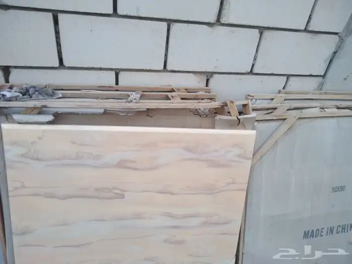 رخام طاوله مقاس 90في 90 0