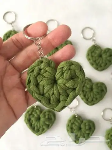 كروشية اعمال يدويه  توزيعات  لجميع المناسبات 9