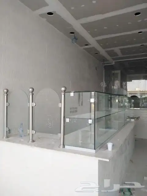 تركيب زجاج سكوريت 12ملي وشاورات مريات معينات قواطع شور مريات 6
