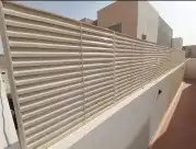 سواتر ساتر جانبي ساتر حوش سواتر حديد بين الفلل سواتر شرايح 0 12