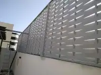 سواتر ساتر جانبي ساتر حوش سواتر حديد بين الفلل سواتر شرايح 0 11